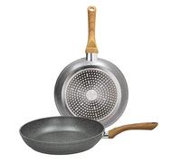 Tognana Porcellane v77914amgrw 2pièce (s) Lot de casseroles - Kits de casseroles (Gris, Aluminium, Marmotech, 24 cm, 28 cm, Bois)