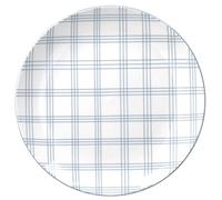Tognana Quadro Carta Da Zucchero, coffret de 4 assiettes à dessert, porcelaine, bleu