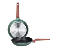 Tognana Shiny Green, set de 2 poêles 24/28 cm, aluminium, vert