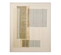 Toile 3D Celio 100x120cm beige lin - Atmosphera Créateur d'intérieur
