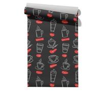 Toile Adhésive Autocollant Rétro Moderne Autoadhésif Rénovation Cuisine | Vinyle autocollant; Ideal pour Cuisine et Salle de Bain; Autoadhésif. Rénovation; Pose sans travaux