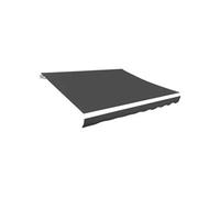 vidaXL Toile d'auvent Anthracite 3x2,5 m 143708