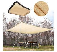 Toile D Ombrage Rectangulaire Beige 90 UV Pour Pergola Serre Jardin Piscine Respirant 3m X 5m