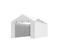 VEVOR Toile d'auvent remplacement pour abri voiture paroi latérale 6,1x3 m blanc