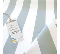 Toile d'auvent imperméable - Polyacrylique - 120 cm de large - UV 50+ - Gris blanc