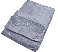 Toile de bâche 10x12m Argent 130g/m2 Epais