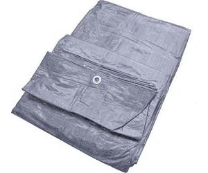 Toile de bâche 10x12m Argent 130g/m2 Epais