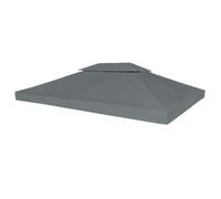 Toile de belvédère - vidaXL - 4x3 m - Anthracite - 310 g/m² - Imperméable