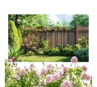 Toile De Garden Party Décoration De Cour 2,1 x 1,5 m | Pour Cabine Photo Nature Pour Jardiniers Photographes Locataires Restaurant Café École Foire Artisanale Mariage Anniversaire