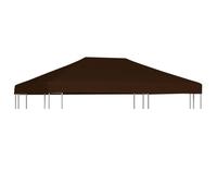 Toile de gazebo - SONEW - 3x4 m - Imperméable - Polyester 310 g/m² - Coins renforcés