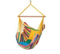 Toile de hamac chaise suspendue avec bois d'écartement - alegria