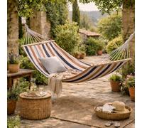 Toile de hamac - marron, gris et noir