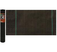 Toile de paillage anti-mauvaises herbes pour cultures BRIXO noire et verte - 100 m. Vert