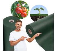 Toile de paillage - Géotextile agrotextile - 50 g/m² - Vert - 3,2 x 50 m