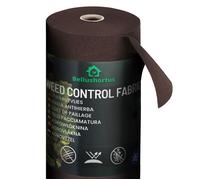 Toile de paillage (géotextile) - Agrotextile anti-mauvaises herbes - Marron - 100 g/m² - 1,6 m x 45 m