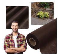 Toile de paillage (géotextile) - Marron - 100 g/m² - 1 6 m x 40 m - Anti-mauvaises herbes