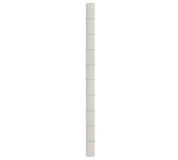 vidaXL Membrane anti-mauvaises herbes blanc 1x100 m PP, tissu anti-mauvaises herbes, membrane de contrôle des mauvaises 4005909