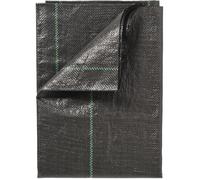 Toile de paillage paysages - NATURE - 100 g/m² - 2 x 10 m - noir - perméable à l'eau et à l'air