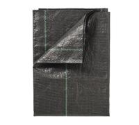Toile de paillage paysages noire 1 x 50 m, traité anti UV, 100 g/m² - Bâche de sol anti mauvaises herbes