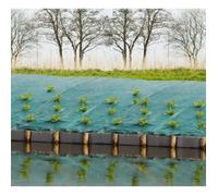 Toile de paillage paysages verte, 1 x 10 m, traité anti UV, 100 g/m² - Bâche de sol anti mauvaises herbes