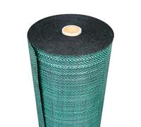 Toile de paillage tissée 130g/m² - Rouleau - Géotextile Anti-Mauvaises Herbes Haute résistance - Coloris Vert - Usage Jardin, allées, Cultures (2,07x25m)