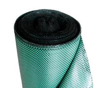 Toile de paillage tissée 90g/m² - Rouleau - Géotextile Anti-Mauvaises Herbes Haute résistance - Coloris Vert - Usage Jardin, allées, Cultures (1,50x50m)