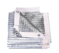 Toile de Pare-Soleil en Aluminium Filet Pare-Soleil en Aluminium avec taux d'ombrage de 85% for Plantes succulentes, Couverture for Patio, pergola, auvent réfléchissant, d'extérieur(3x4m)