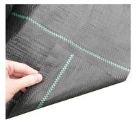 Toile de protection contre les mauvaises herbes - 1,2 x 200 m - Idéal pour terrasses, potagers, parterres de fleurs - Revêtement de jardin noir