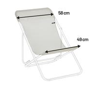 Toile de rechange LAFUMA pour Maxi Transat Batyline Iso - Beige Seigle