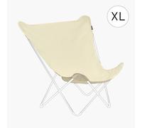 Toile de rechange LAFUMA pour Fauteuil papillon Pop Up XL Airlon - Beige Écru