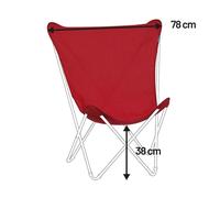 Toile De Rechange - Maxi Pop Up - Airlon - Rouge Garance - Lafuma Mobilier