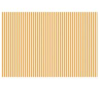 Toile de rechange pour auvent Jaune et blanc 500 × 350 cm