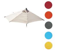 Toile de rechange pour parasol demi-rond Parla 300cm UV 50+ 3kg crème