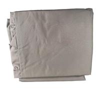 Toile de rechange pour parasol droit HAPUNA 2x3m taupe - rectangulaire, polyester déperlant et anti-UV