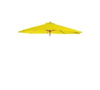 Toile de rechange pour parasol Florida Ø 3,5m polyester 8 baleines jaune