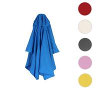 Mendler Housse de rechange pour parasol N23 2x3 m rectangulaire tissu 4,5 kg UV 50+ Bleu