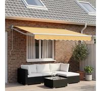 vidaXL Tissu de remplacement pour store – Polyester Sable 6 x 3,5 m