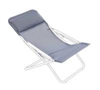 Toile de rechange + Têtière LAFUMA pour Bain de soleil Transabed Batyline Iso - Bleu Océan