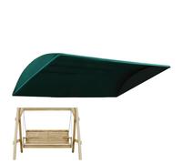 Toile de Remplacement pour Balancelle de Porche,Pare-UV pour Hamac de Jardin - Toit de Rechange pour Balançoire Extérieure | pour Meuble 3 Places sur Terrasse Jardin Parc Pont
