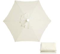 Toile De Remplacement pour Parasol/3m, 6 Baleines, Housse De Parasol De Rechange, Tissu De Remplacement pour Parapluie Universel