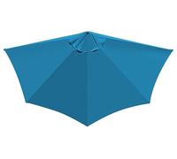 Toile de remplacement pour parasol demi-rond, 2,7 mètres - Protection UV30+ - Polyester - Facile à installer - Adaptée pour balcon - Toile de parasol