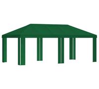 Toile de toit pour pergola, dimensions 6 x 3 mètres, couleur verte, polyester 190 g/m²