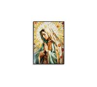 Toile décorative avec cadre Madonna 72 x 4 x 102 cm.