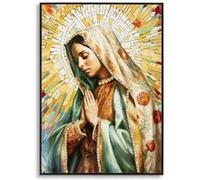 Toile décorative avec cadre Madonna 72 x 4 x 102 cm.