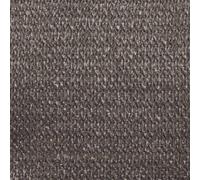 Toile d'ombrage - 160 g/m² - 2,5 x 4,5 m - Anthracite - Toile d'ombrage rectangulaire - HDPE - Résistante aux UV et perméable au vent - Tige de fixation incluse