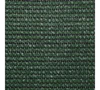 Toile d'ombrage - 3 x 6 m - Vert foncé - HDPE - 160 g/m² - Protection UV à 90 % - Résistante aux intempéries et au vent - Livrée avec des sangles de fixation - Toile d'ombrage rectangulaire