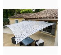 WERKA PRO Toile d'ombrage ajourée Blanche 2 x 3m