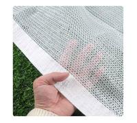 Toile D'ombrage Blanche 50% avec Œillets, Voile D'Ombrage pour Plantes, Filet d'ombrage 6.6x10ft 10x10ft 10x13ft 10x20ft 20x20ft pour Terrasse Balcon, Événements en Extérieur(3.0x6.0m)