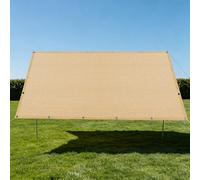 Toile d'ombrage de Serres 1.5 x 3 m Protection Solaire Brise Vue de Jardin Plusieurs Tailles pour Serre Jardin Couverture Potager Terrasse, Jaune Sable