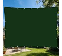 Toile d'ombrage Rectangulaire 1.8 x 2.8 m D'Ombrages UV Protection Auvent Imperméable Protection Solaire Jardin Respirant Pourjardin, Terrasse, Balcon, Extérieur, Vert Foncé